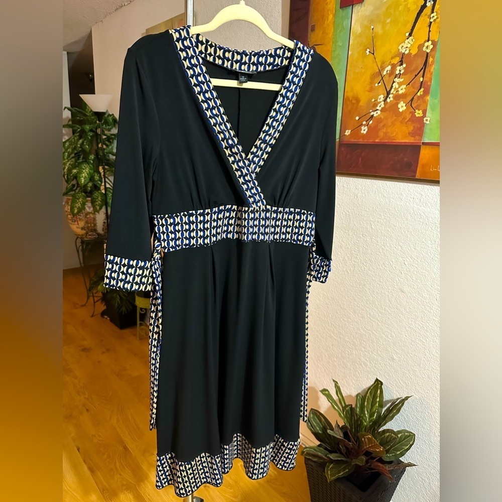 AGB dress tie back midi dress size 12